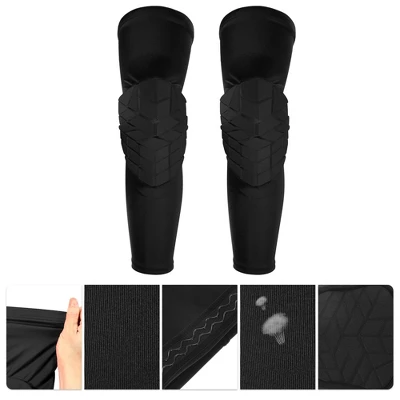Unique Bargains Diamond Shape Knee Brace Protection Sponge Knee Pads Breathable Knee Support 1 Pair 2 Unique Bargains Diamond Shape Knee Brace Protection Sponge Knee Pads Breathable Knee Support 1 Pair - Image 2