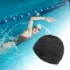 Unique Bargains Nylon Double Layer Swimming Cap 1 Pc
