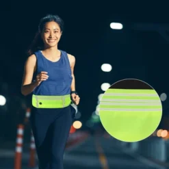 Unique Bargains Waist Pack Bag With Water Bottle Holder Fluorescent Green 1 Pc -Outdoor Sports Series GUEST 019d37bf 6972 4c37 a6ba b69ae24b06f1