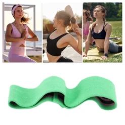 Unique Bargains Yoga Elastic Resistance Band 14.17"x3.15" 1 Pc