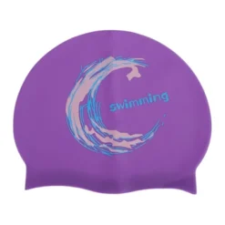 Unique Bargains Silicone Moon Pattern Swim Cap 1 Pc -Outdoor Sports Series GUEST 02dfdee4 c1dc 41c9 9380 5074d4a35dc8