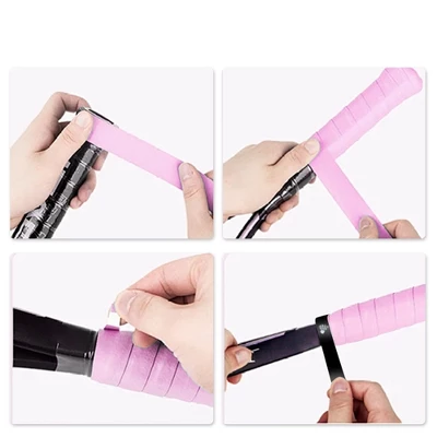 Unique Bargains Dry Tennis Racket Grip Tape Anti-Slip Absorbent 2 Pcs 5 Unique Bargains Dry Tennis Racket Grip Tape Anti-Slip Absorbent 2 Pcs - Image 5