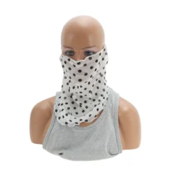 Unique Bargains Polka Dots Earloop Neck Gaiter 1 Pc -Outdoor Sports Series GUEST 03b48b3c 503c 43dc 8826 2d05b7a263ce