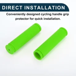 Unique Bargains Bike Handlebar Grips Covers 4.92" Green 1 Pair -Outdoor Sports Series GUEST 03fe8147 2731 419d 9fd5 ce1947a50b7b