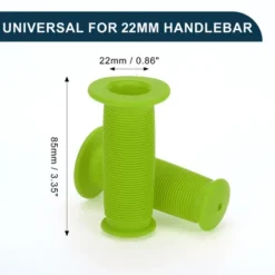 Unique Bargains Bike Handlebar Grips Covers 3.35" Green 1 Pair -Outdoor Sports Series GUEST 0451f606 1e71 4759 9b20 c89a29a5d1a8