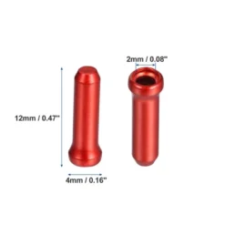 Unique Bargains Bike Brake Cable Cap Red 50 Pcs -Outdoor Sports Series GUEST 04647a43 7c0e 4a4a 99d2 347603b773ef