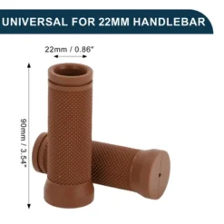 Unique Bargains Bike Handlebar Grips Covers 3.54" Long Brown 1 Pair -Outdoor Sports Series GUEST 04c1c7ed 6d91 41d3 b8e4 15b0fe026d9e