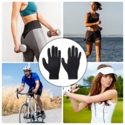 Unique Bargains Non-slip Horizontal Stripe Gloves For Sport 1 Pair 12 Unique Bargains Non-slip Horizontal Stripe Gloves For Sport 1 Pair -Outdoor Sports Series GUEST 057d1708 af3c 4f4d bdfd 1926a7275cb6