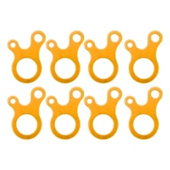 Unique Bargains Aluminum Alloy Cord Adjuster 8 Pcs -Outdoor Sports Series GUEST 0668e78d 3fb0 4322 8c99 2b3b63f16f22