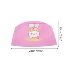 Unique Bargains Kid's Knitted PU Cartoon Rabbit Swim Cap Pink 1 Pc -Outdoor Sports Series GUEST 079466b7 cc2e 4c9c b227 6c333cee56d0