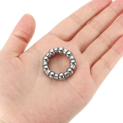 Unique Bargains Stainless Steel Repair Accessories Bike Ball Crank Bearings 4 Pcs 3 Unique Bargains Stainless Steel Repair Accessories Bike Ball Crank Bearings 4 Pcs - Image 3