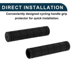 Unique Bargains Bike Handlebar Grips Covers 4.72" Black 1 Pair -Outdoor Sports Series GUEST 085e7c43 2a2a 4697 a4fe e6db69c4c4c9
