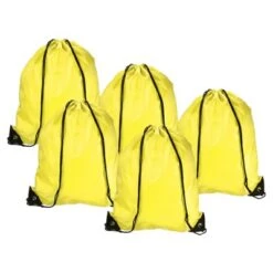 Unique Bargains Gym Sports Outdoor Traveling Nylon Polyester Drawstring Storage Bag 5 Pcs -Outdoor Sports Series GUEST 08cbb434 039a 44f5 9a94 d4383f84f5aa