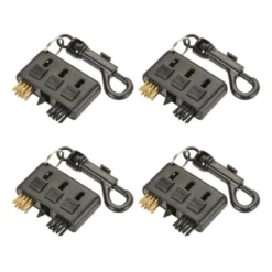 Unique Bargains Portable Retractable 3 In 1 Head Design Brass Wire Bristle With Clip Golf Club Brushes 4 Pcs -Outdoor Sports Series GUEST 0b43fef3 1fb7 4d19 91bb 22a12ce4ede8