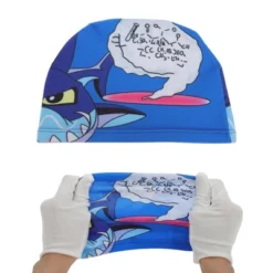 Unique Bargains Kid's Polyester Shark Pattern Swim Cap Purple White 1 Pc -Outdoor Sports Series GUEST 0d1153e0 3d37 484b 9320 22e03eccd8eb