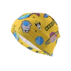 Unique Bargains Polyester Planet Pattern Swim Cap 5.91"x8.27" Yellow Blue 1 Pc -Outdoor Sports Series GUEST 0dc7ea3b 0743 4c03 9851 bc6cc5731fff