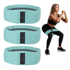 Unique Bargains Elastic Non-Slip Exercise Loops Leg Booty Resistance Bands 3 Pcs -Outdoor Sports Series GUEST 0e0bfd9b 841c 459b a61a 6a24e8994999