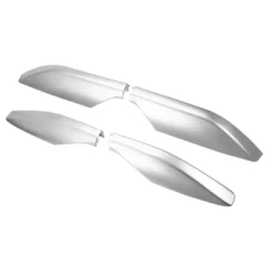 Unique Bargains Car Roof Rack Side Rails End Cover Shell Cap For Toyota Land Cruiser 2010-2022 Plastic Silver Tone 4pcs -Outdoor Sports Series GUEST 0e471bc9 d57c 4d4b b06f 75027c774447