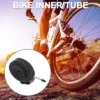 Unique Bargains Bike MTB Cycling Inner Tire 700x23/25C Durable 48mm Long French Type Valve Bicycle Inner Tube 1 Pcs