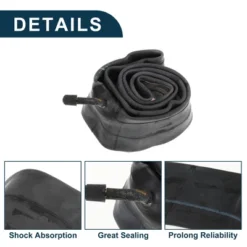 Unique Bargains Bike MTB Cycling Inner Tire 14x2.5 Inch Durable Bent Valve Bicycle Inner Tube 1 Pcs -Outdoor Sports Series GUEST 0e6413da 6207 4a4b a26d b9220642c8cd