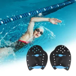 Unique Bargains Swimming Paddling Paddles Hand Flippers 1 Pair