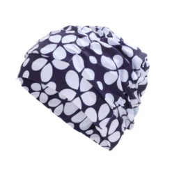 Unique Bargains Nylon Floral Pattern Swimming Cap 1 Pc -Outdoor Sports Series GUEST 0fb0da37 bd98 4b2a 93ec 87f87baa984c