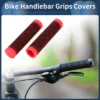 Unique Bargains Bike Handlebar Grips Covers 5.12" Pink 1 Pair
