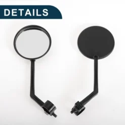 Bike Rearview Mirror 7.5cm Adjustable | Front Riding Mirror Black For Bicycle Mountain Road Bike 1 Pcs -Outdoor Sports Series GUEST 1065e02d 73df 4f40 a9c5 7c7da5ae9e3b