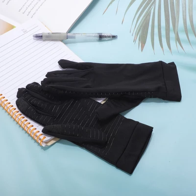 Unique Bargains Non-slip Horizontal Stripe Gloves For Sport 1 Pair 5 Unique Bargains Non-slip Horizontal Stripe Gloves For Sport 1 Pair - Image 5