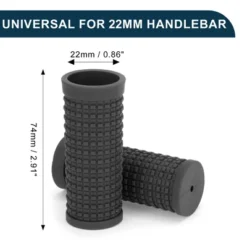 Unique Bargains Bike Handlebar Grips Covers 2.91" Black 1 Pair -Outdoor Sports Series GUEST 1346e5c1 00dc 41c4 9a94 e34528506e7e