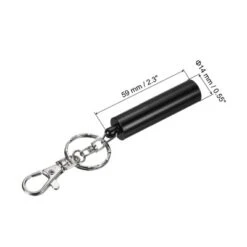 Unique Bargains Snooker Billiard Pool Cue Tip Shaper Pool Cue Stick Tip Repair Billiard Cue Care Accessory With Keychain