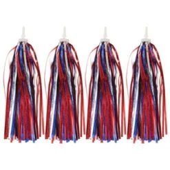 Unique Bargains Handlebar Tassel Grip Ribbon Decorations Scooter Bike Streamers 4 Pcs -Outdoor Sports Series GUEST 149f8a91 bbbc 4708 b1df b778f7094b0b