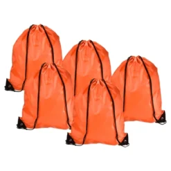 Unique Bargains Gym Sports Outdoor Traveling Nylon Polyester Drawstring Storage Bag 5 Pcs -Outdoor Sports Series GUEST 16400542 47e1 4606 9bf0 8cc786ae4461