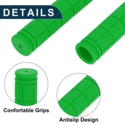Unique Bargains Bike Handlebar Grips Covers 4.72" Length Green 1 Pair -Outdoor Sports Series GUEST 16a28cb1 cc4a 41df 98e2 c043c2738ac1