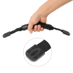 Unique Bargains Rubber Carry Handle With 2 Hole Base Black For Kayak Boat Canoe Black -Outdoor Sports Series GUEST 1882bf42 5a8e 474d 88d0 aab658a79a90