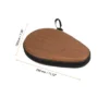 Unique Bargains Table Tennis Racket Case Half Soft Cover Bag For Sports Accessories