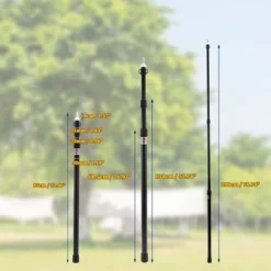 Unique Bargains Aluminum Alloy Adjustable Replacement Camping Tarp Poles For Shelter -Outdoor Sports Series GUEST 18d6a8d2 306f 4169 957a 9c6cdca82a2d