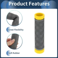 Unique Bargains Bike Handlebar Grips Covers 5.12" Gray 1 Pair -Outdoor Sports Series GUEST 1918a66d 6a60 4ce4 8ad1 b5a30d177651