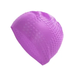 Unique Bargains Silicone Bubbles Texture Swimming Cap 1 Pc -Outdoor Sports Series GUEST 1974cce0 52b2 4fee 98b0 2dacef080137