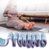 Unique Bargains Highly Elastic 9-Loops Yoga Stretching Band Exercise 1 Pc