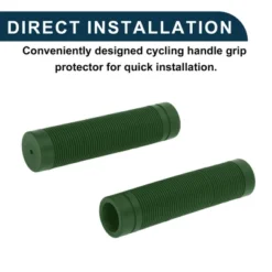 Unique Bargains Bike Handlebar Grips Covers 4.92" Long Green 1 Pair -Outdoor Sports Series GUEST 1a21f879 72aa 45cd a055 2aba689a8729