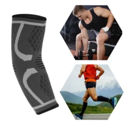 Unique Bargains Nylon Elbow Protection Elbow Pad Tightening Breathable Elbow Pads For Sports 1 Pair -Outdoor Sports Series GUEST 1ada2b31 783c 4571 adea 89e2e5a5a35c