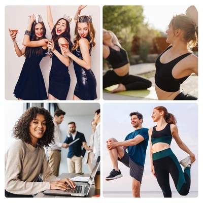 Unique Bargains Polyester During Exercising Workout Waist Sweat Band Tummy Tuck Belt 1 Pc 1 Unique Bargains Polyester During Exercising Workout Waist Sweat Band Tummy Tuck Belt 1 Pc