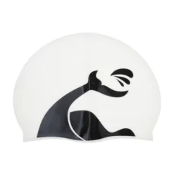 Unique Bargains Silicone Whales Pattern Swim Cap 1 Pc -Outdoor Sports Series GUEST 1bb3aa5a 2faa 434f a712 45e07431f524