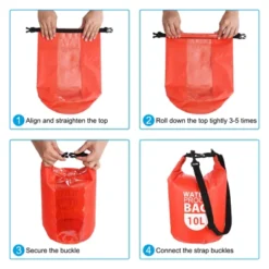 Unique Bargains Boating Kayaking Rafting Clear Window Floating Waterproof Dry Bag 10L -Outdoor Sports Series GUEST 1bdde88e 6240 4922 8ce0 88e30ae70968