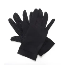 Unique Bargains Non-slip Horizontal Striped Full Finger Compression Gloves For Sport M Black 1 Pair -Outdoor Sports Series GUEST 1d087411 b467 49a1 b62d 8010e926332d