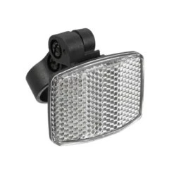 Unique Bargains Bicycle Warning Reflector Safety Reflectors Bike Accessories Plastic 2.13"x1.54" White -Outdoor Sports Series GUEST 1d463839 e06b 434b 8d80 3d336f3033eb