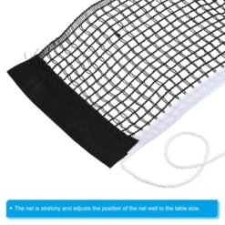 Unique Bargains Polyester Cotton Indoor Outdoor Table Tennis Net Replacement Accessories -Outdoor Sports Series GUEST 1d9bd6d4 cf1b 47b1 865f 64ed7eb7bb69