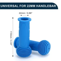 Unique Bargains Child Bike Handlebar Grips Covers 4.33" Blue 1 Pair -Outdoor Sports Series GUEST 1dca1acd 708d 44e7 a7e3 5f1873a2ccb7