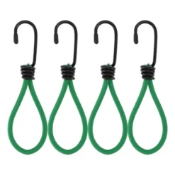 Unique Bargains Cord Hooks With End Protective Cap 4 Pcs -Outdoor Sports Series GUEST 1ddd68b4 14d6 4f28 9389 2f9f7be046a7